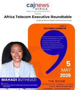 Ms Mahadi Buthelezi, President of the International Women’s Federation of Commerce and Industry South Africa