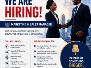 CAJ News Africa seeks dynamic sales and advertising professionals