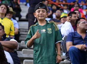 Mexican boy meets Bafana Bafana